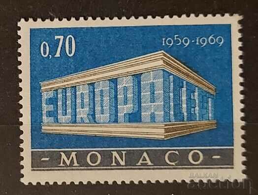 Monaco 1969 Europe CEPT Buildings MNH