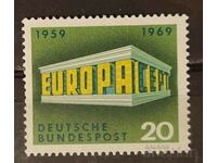 Germany 1969 Europe CEPT Buildings MNH