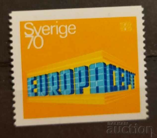 Suedia 1969 Europa CEPT Clădiri MNH
