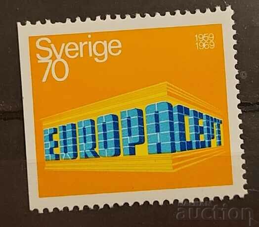 Sweden 1969 Europe CEPT Buildings MNH