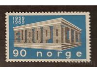 Норвегия 1969 Европа CEPT Сгради MNH