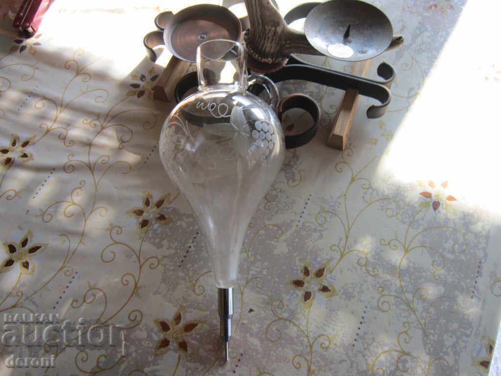 Γερμανικά μοναδική καράφα ελαφόκερων κηροπήγιο κελάρι τρόπαιο - 5 Γερμανικά μοναδική καράφα ελαφόκερων κηροπήγιο κελάρι τρόπαιο - 5