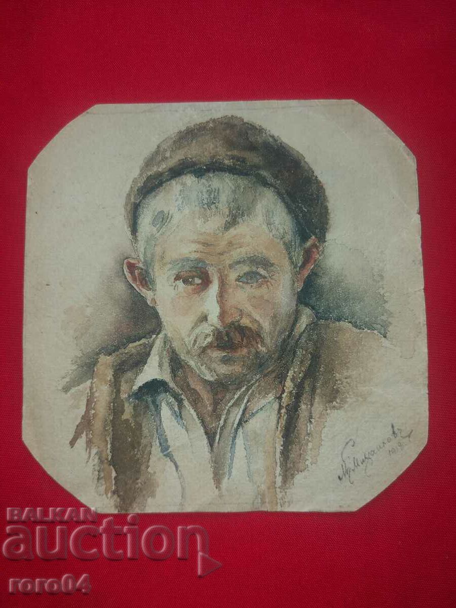 NIKOLA MIKHAILOV - ??? - WATERCOLOR - 1919 - 6 NIKOLA MIKHAILOV - ??? - WATERCOLOR - 1919 - 6