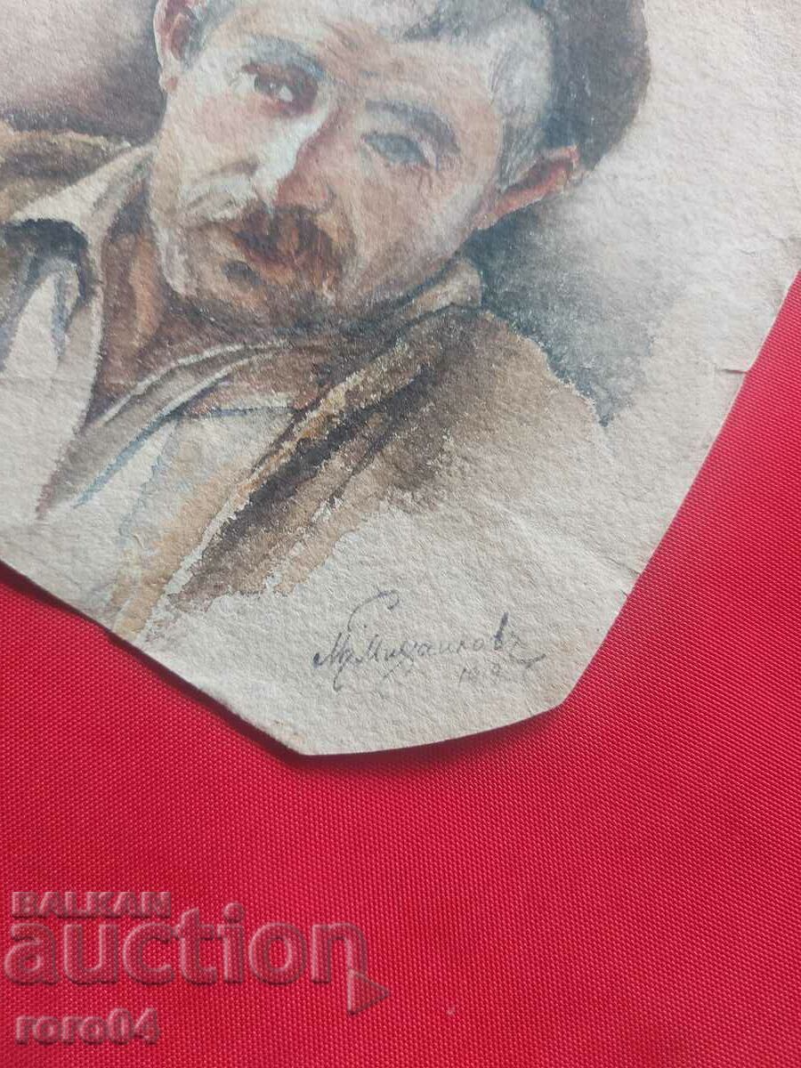 NIKOLA MIKHAILOV - ??? - WATERCOLOR - 1919 - 7 NIKOLA MIKHAILOV - ??? - WATERCOLOR - 1919 - 7