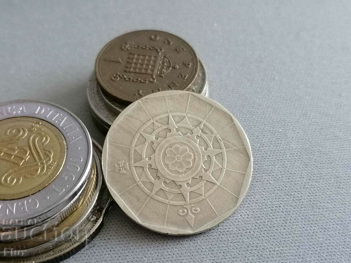 Coin - Portugal - 20 escudos 1987 with price 1.75 BGN | € 0.89 Coin - Portugal - 20 escudos 1987 with price 1.75 BGN | € 0.89