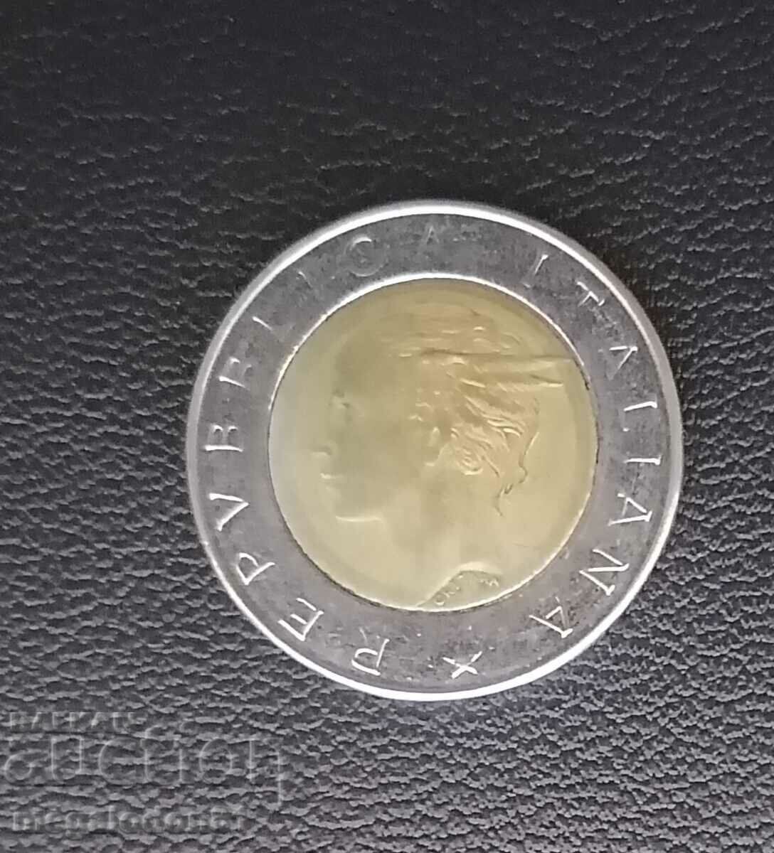 Ιταλία - 500 λίρες, 1993 με τιμή 1.99 BGN | € 1.02