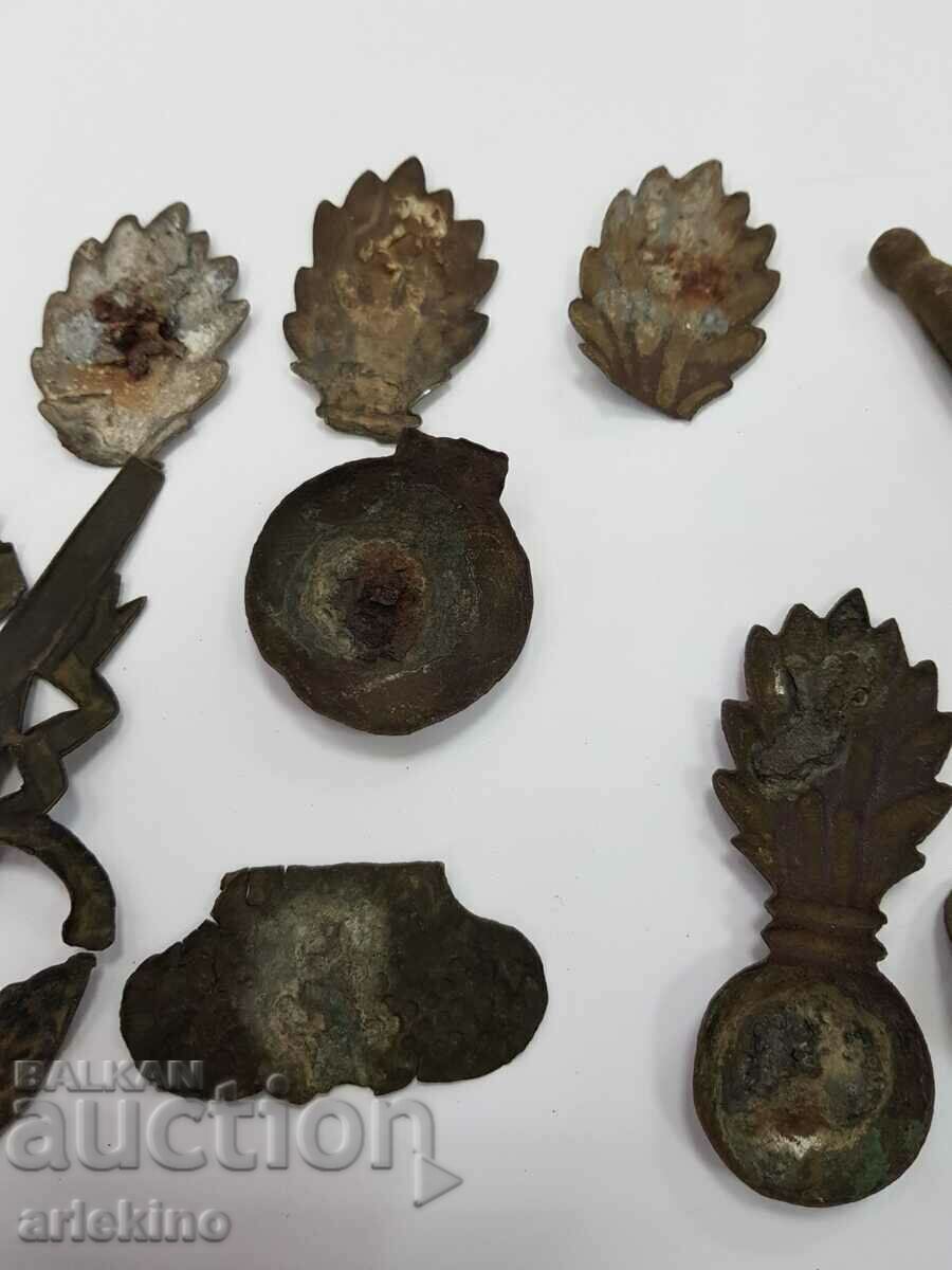 Части военни, кокарда, щик, сабя Руско-Турска война - 5