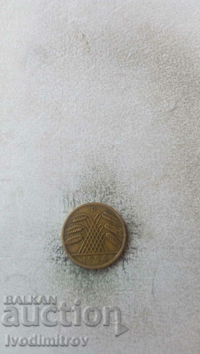 Germany 10 Reichspfenning 1924 D with price 1.65 BGN | € 0.84 Germany 10 Reichspfenning 1924 D with price 1.65 BGN | € 0.84