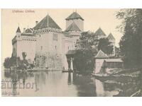 Old postcard - Shilion Castle /prison/