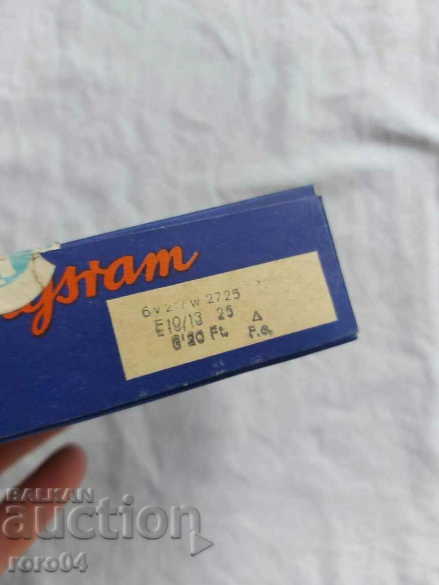 OLD TUNGSRAM BULBS - 7 OLD TUNGSRAM BULBS - 7