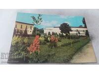 Carte poștală Banja, Karlovsko Parcul din fața banyei