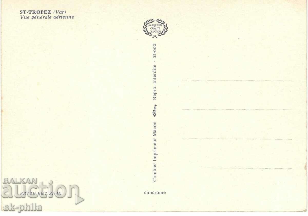 Old postcard - Saint Tropez, General view with price 1.40 BGN | € 0.72 Old postcard - Saint Tropez, General view with price 1.40 BGN | € 0.72