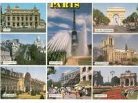 Old postcard - Paris, mix