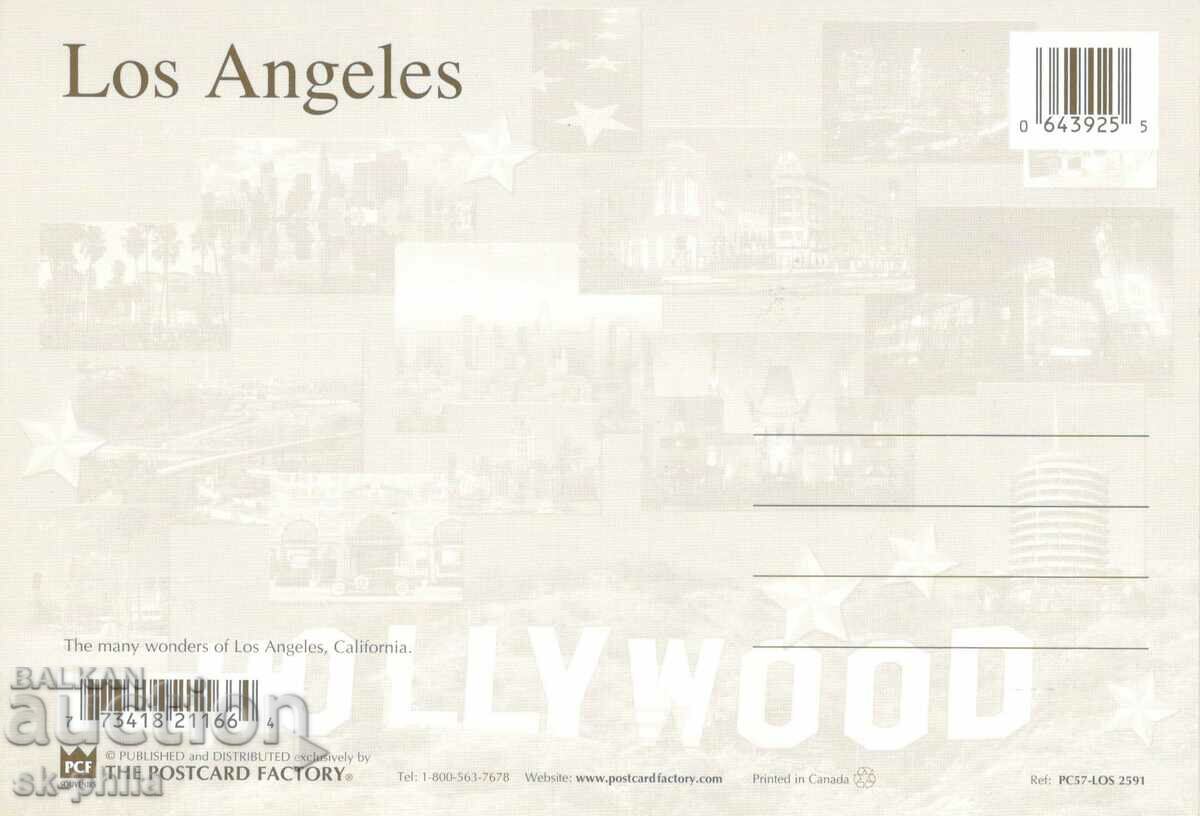 Old postcard - Hollywood, Mix with price 1.40 BGN | € 0.72 Old postcard - Hollywood, Mix with price 1.40 BGN | € 0.72