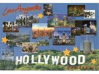 Carte poștală veche - Hollywood, Mix
