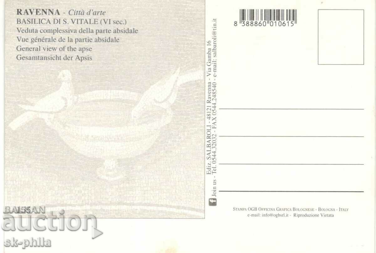 Old postcard - Ravenna, Basilica of the 6th century with price 1.00 BGN | € 0.51 Old postcard - Ravenna, Basilica of the 6th century with price 1.00 BGN | € 0.51