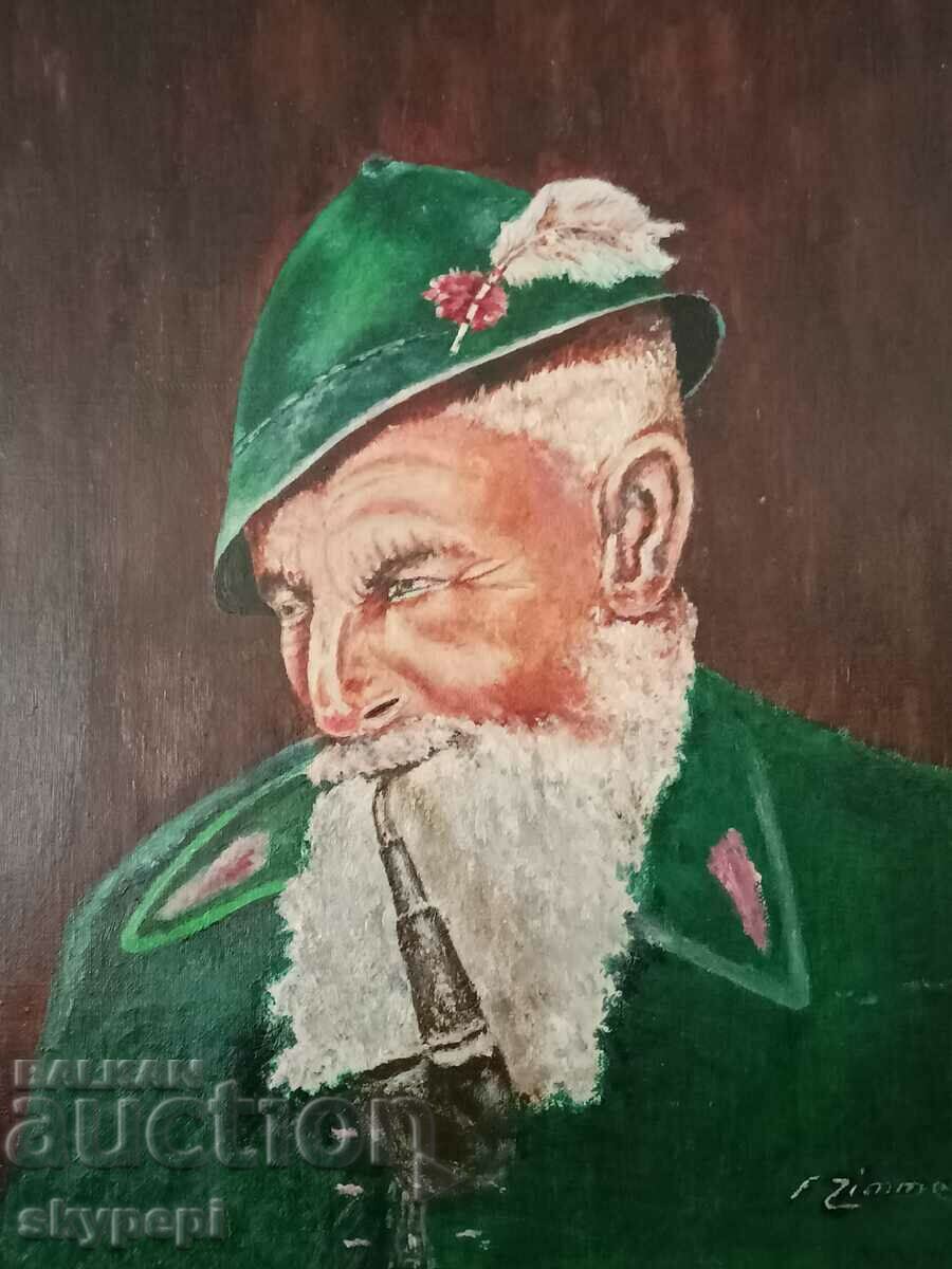 Old painting "Portrait" with price 100.00 BGN | € 51.13 Old painting "Portrait" with price 100.00 BGN | € 51.13