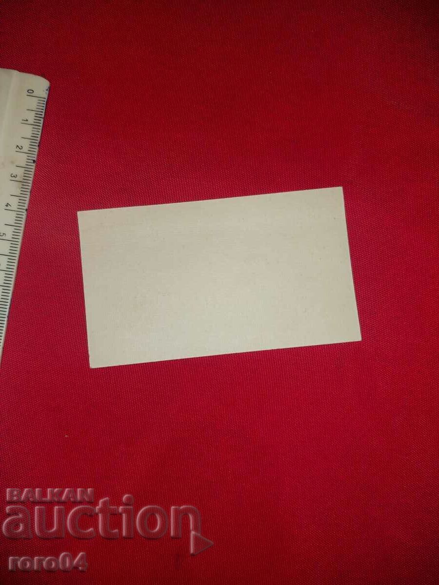 Livrarea CARTE DE VISITA - REGATUL BULGARIA