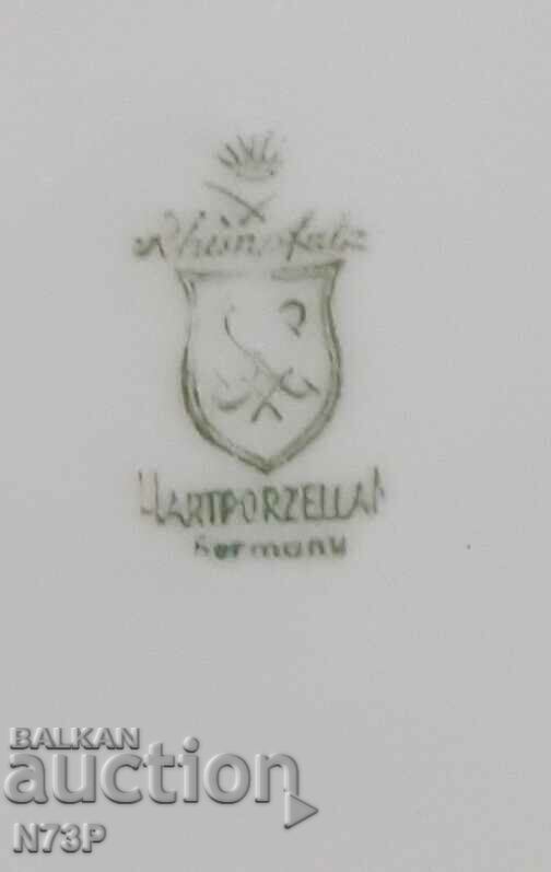 Auction  OLD PORCELAIN PLATE. COLLECTION. MADE IN GERMANY.