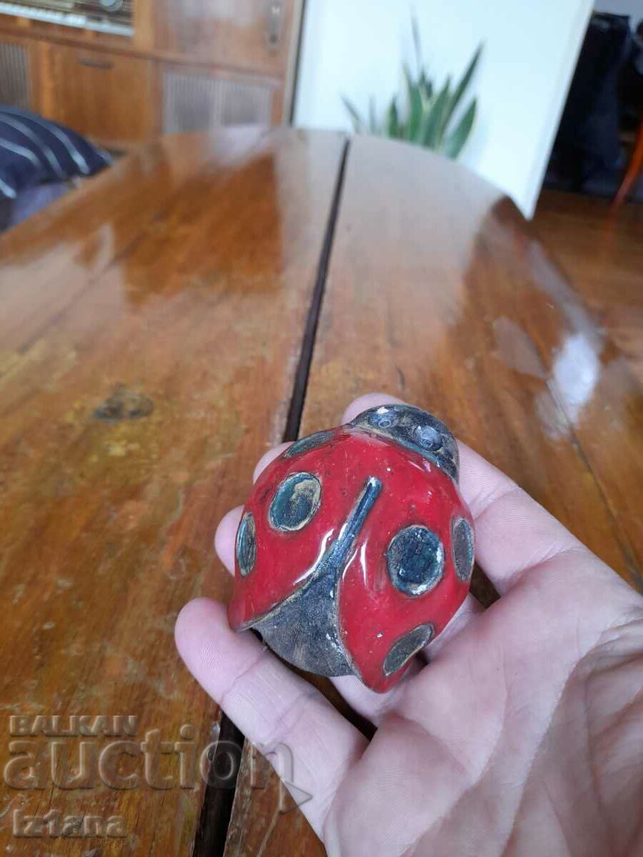 Old ceramic ladybug - 5 Old ceramic ladybug - 5
