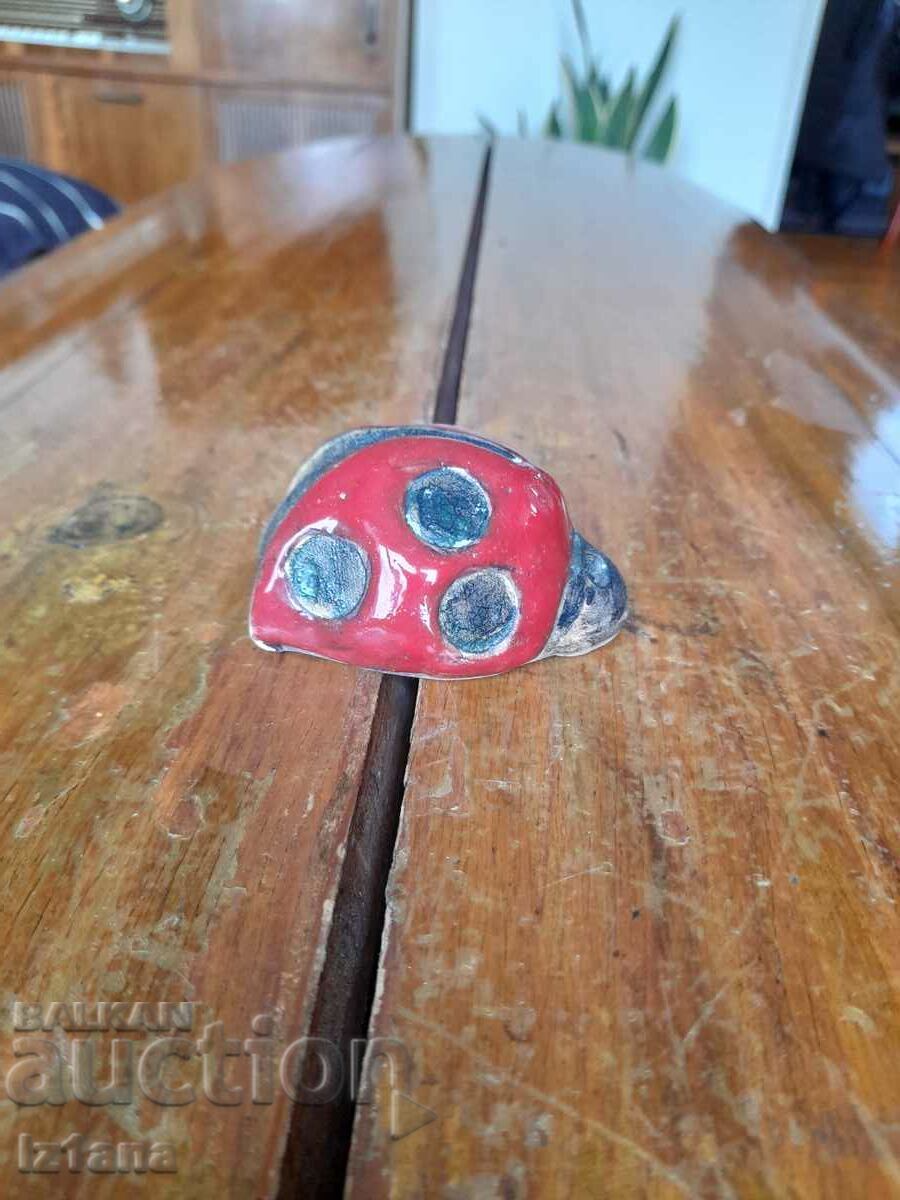 Old ceramic ladybug Old ceramic ladybug