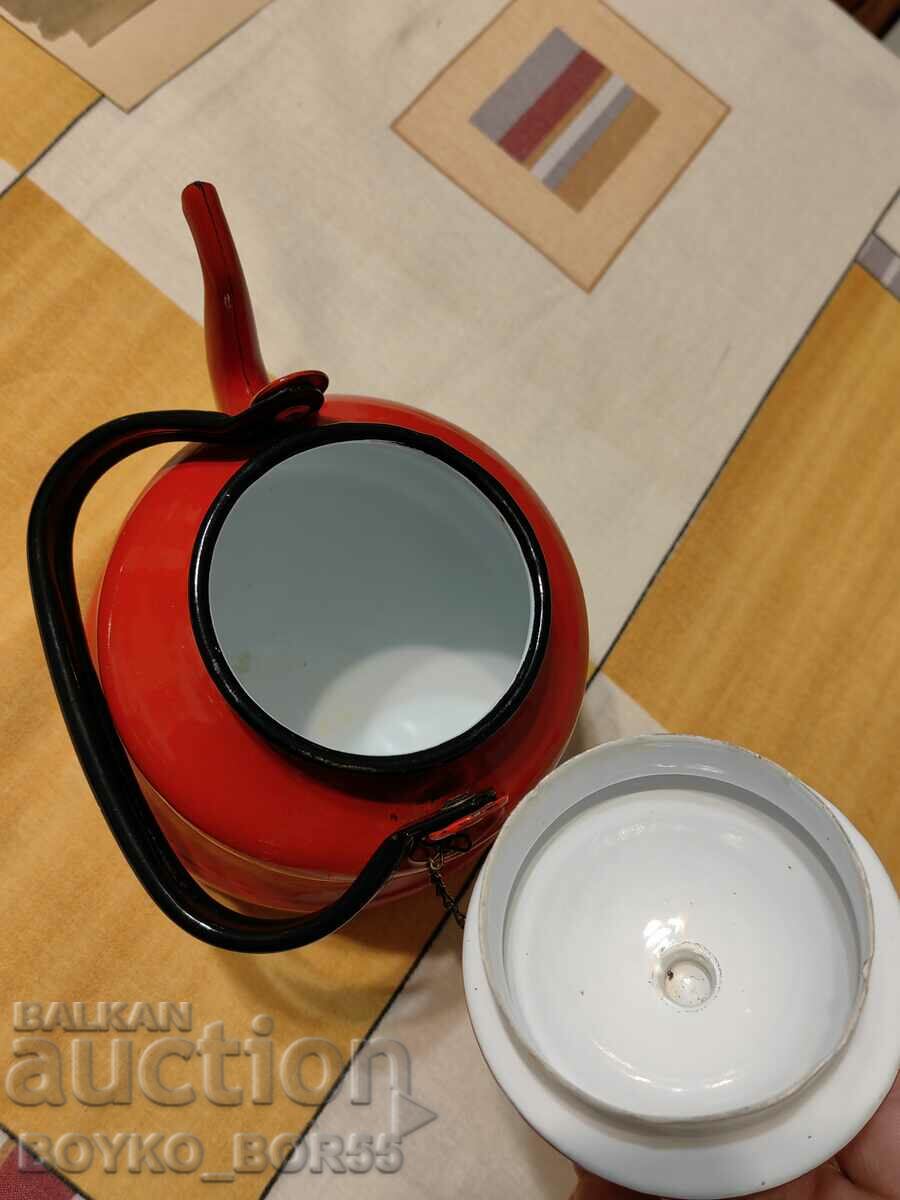 Disco Soc USSR Enameled Teapot 70s of the 20th century with price 35.00 BGN | € 17.90