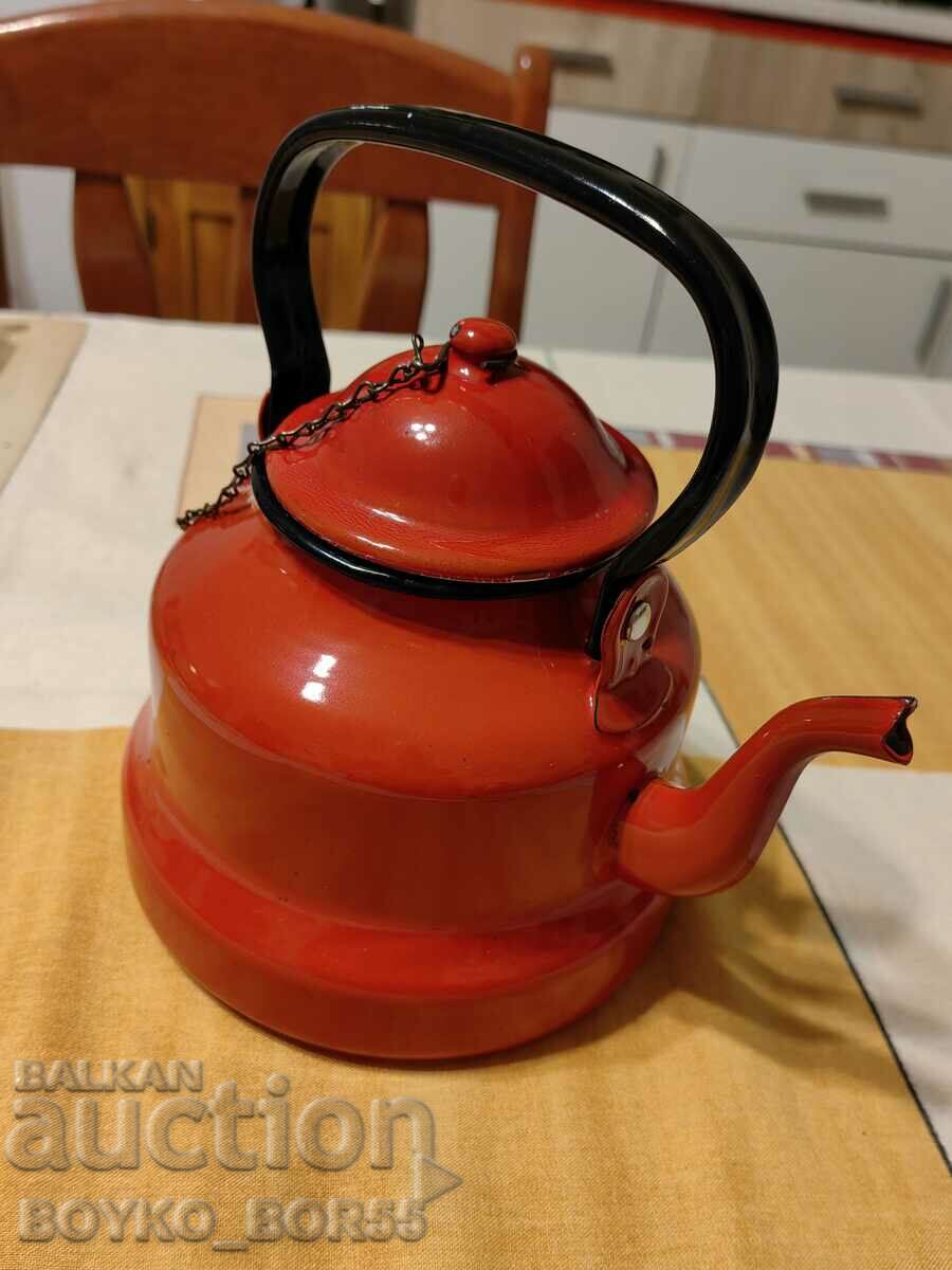 Disco Soc USSR Enameled Teapot 70s of the 20th century - 5