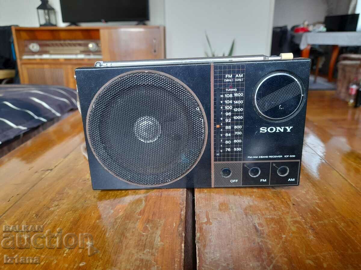 Old radio, SONY radio receiver