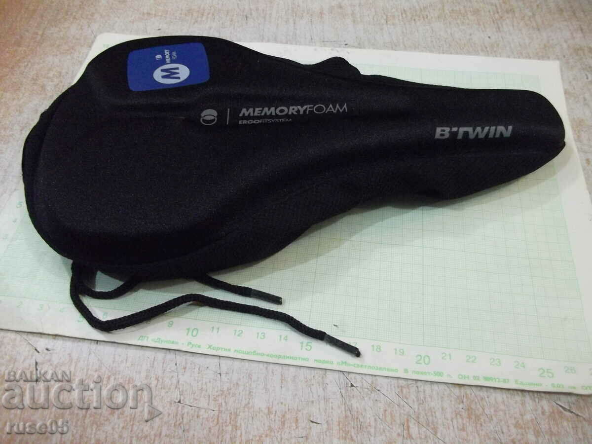 Seat cover 500 with memory foam, size M, black, new - 5