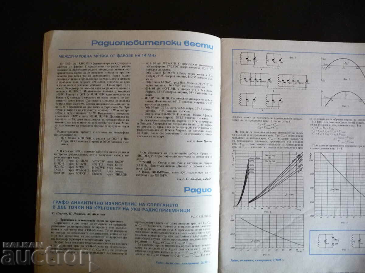 Radio television electronics 2/85 remote control with price 2.00 BGN | € 1.02 Radio television electronics 2/85 remote control with price 2.00 BGN | € 1.02