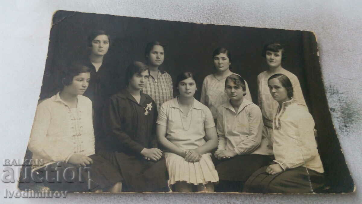 Φωτογραφία Νεαρά κορίτσια Μπουργκάς 1928