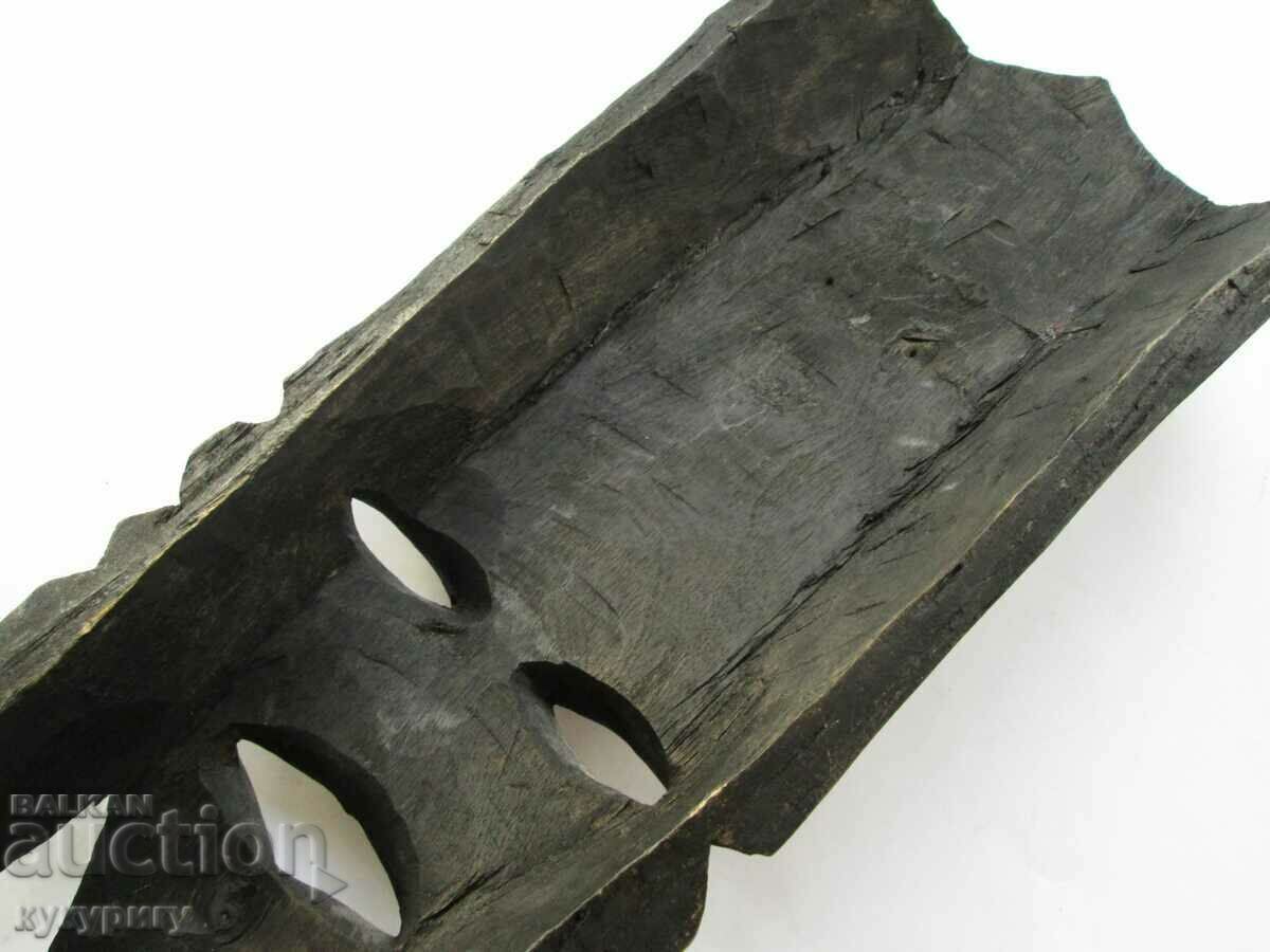 Old wooden mask figure for wall handmade decoration - 6 Old wooden mask figure for wall handmade decoration - 6