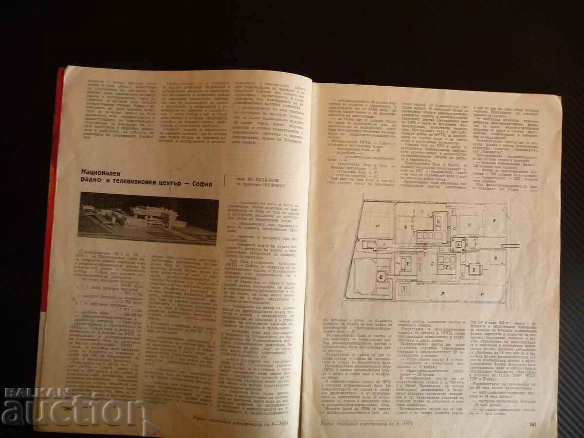 Radio television electronics 9/74 decibel synthesizers amplifiers with price 2.00 BGN | € 1.02 Radio television electronics 9/74 decibel synthesizers amplifiers with price 2.00 BGN | € 1.02