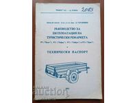 Manual de utilizare a remorcii de călătorie