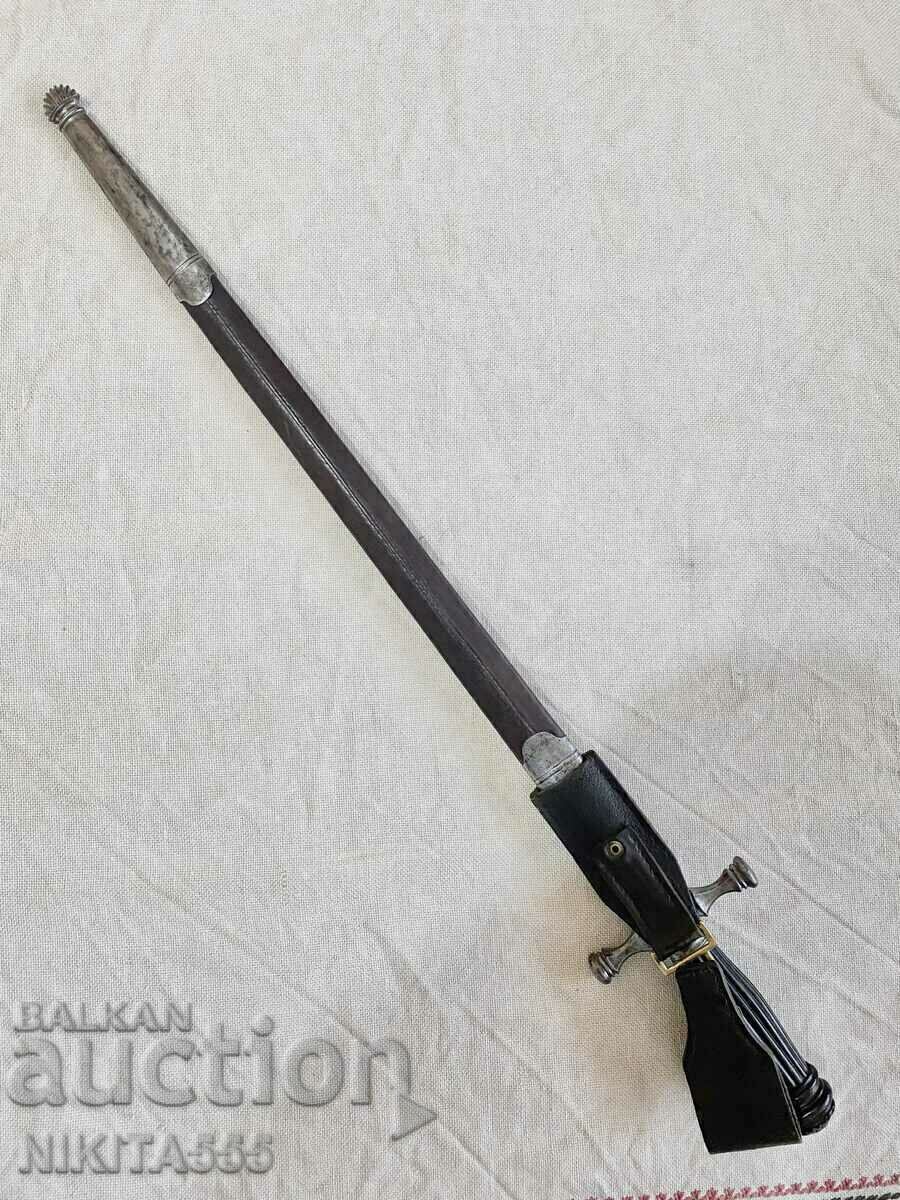 Παλιό γερμανικό κυνηγετικό μαχαίρι, στιλέτο, στιλέτο τύπου Hirschfanger με τιμή 3555.00 BGN | € 1817.64 Παλιό γερμανικό κυνηγετικό μαχαίρι, στιλέτο, στιλέτο τύπου Hirschfanger με τιμή 3555.00 BGN | € 1817.64