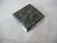 Cigarette case for smokers, collectors and others in gray