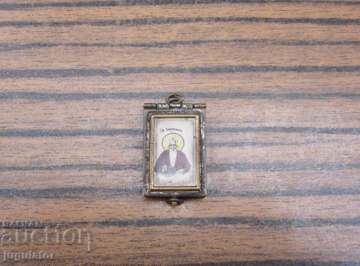 old Bulgarian religious box pendant Saint Ivan of Rila with price 45.00 BGN | € 23.01 old Bulgarian religious box pendant Saint Ivan of Rila with price 45.00 BGN | € 23.01