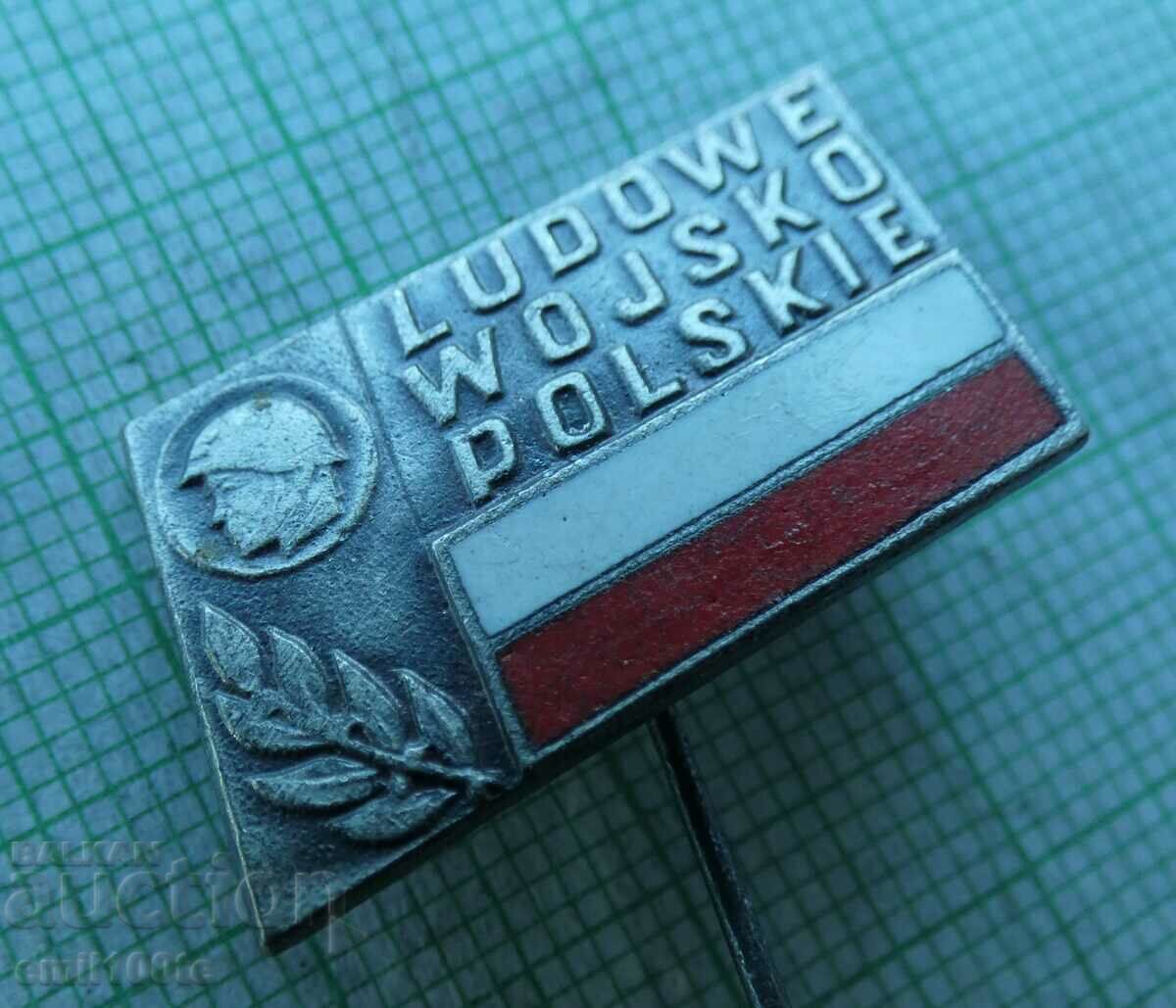 Badge - Polish People's Army Ludowe Wojsko Polskie Poland with price 3.00 BGN | € 1.53 Badge - Polish People's Army Ludowe Wojsko Polskie Poland with price 3.00 BGN | € 1.53