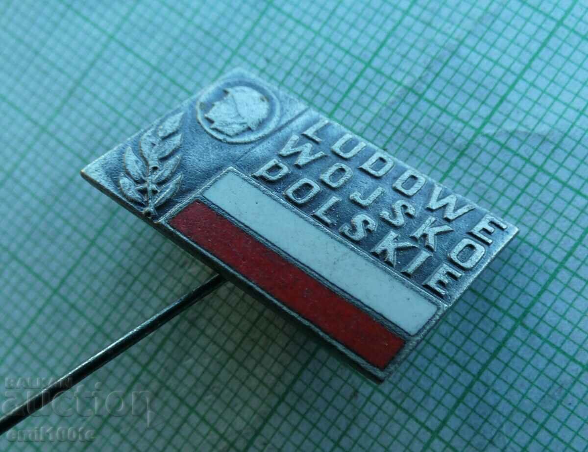 Auction Badge - Polish People's Army Ludowe Wojsko Polskie Poland Auction Badge - Polish People's Army Ludowe Wojsko Polskie Poland
