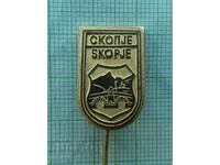 Badge - Skopje coat of arms