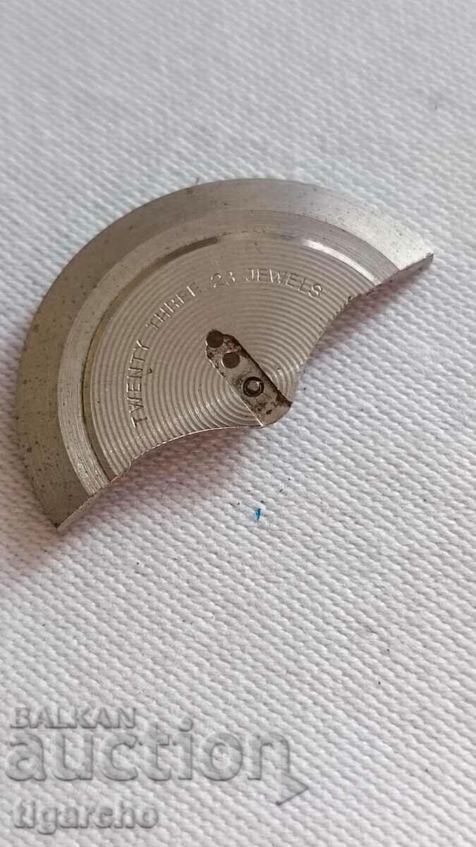 Rotor from men's watch Flight with price 5.00 BGN | € 2.56 Rotor from men's watch Flight with price 5.00 BGN | € 2.56