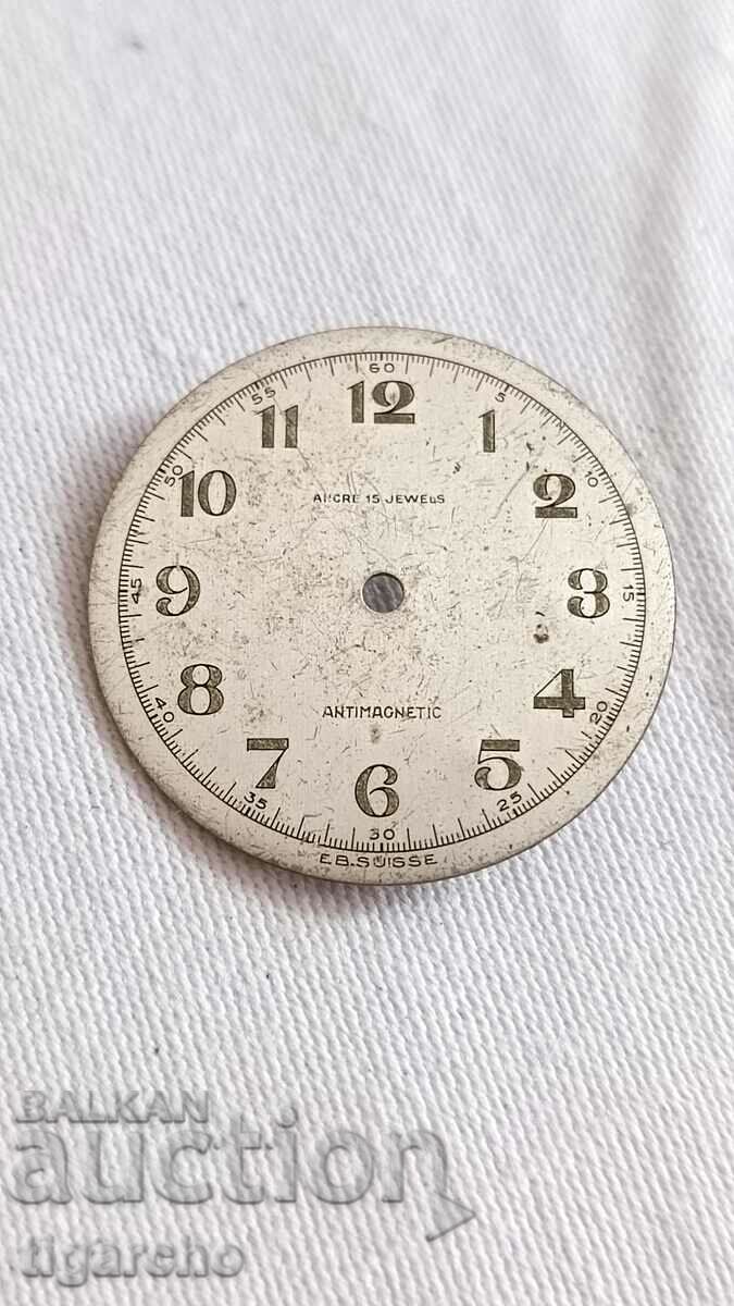 Men's watch face with price 12.00 BGN | € 6.14 Men's watch face with price 12.00 BGN | € 6.14