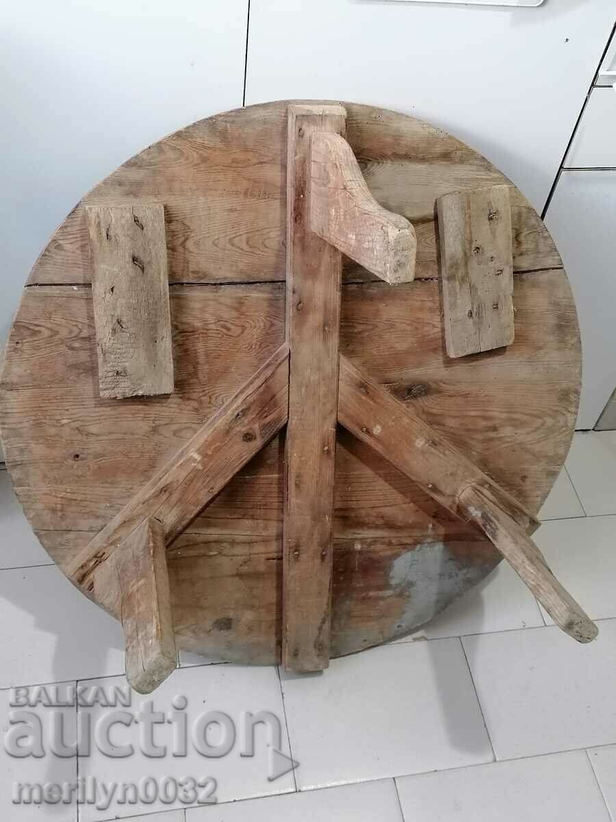 de masă renascentist, lemn, sofra moneyed platou albastru - 5 de masă renascentist, lemn, sofra moneyed platou albastru - 5