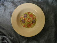 old china plate