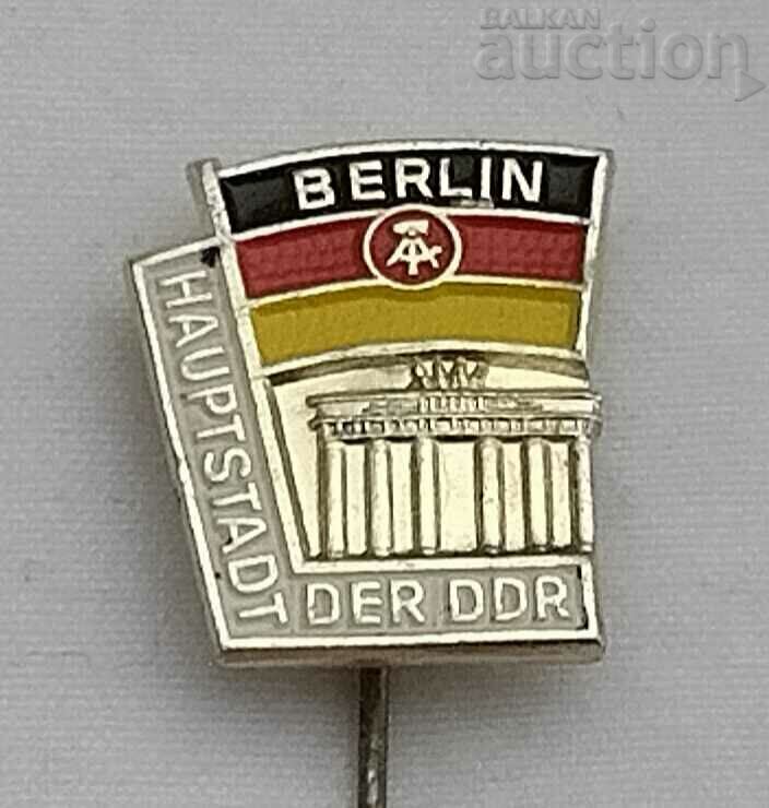 BERLIN CAPITAL GDR BADGE