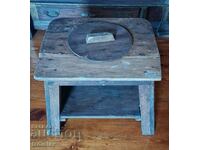 Authentic wooden toilet