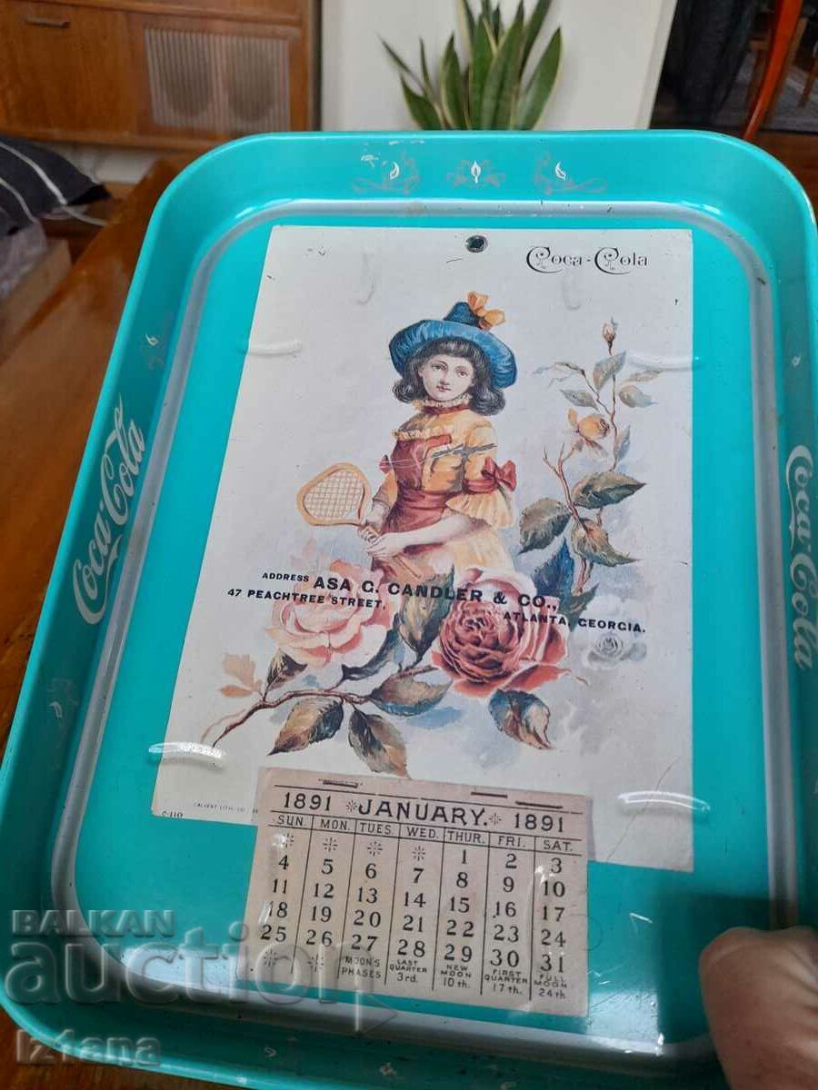 Old Coca Cola tray, Coca Cola with price 85.00 BGN | € 43.46 Old Coca Cola tray, Coca Cola with price 85.00 BGN | € 43.46