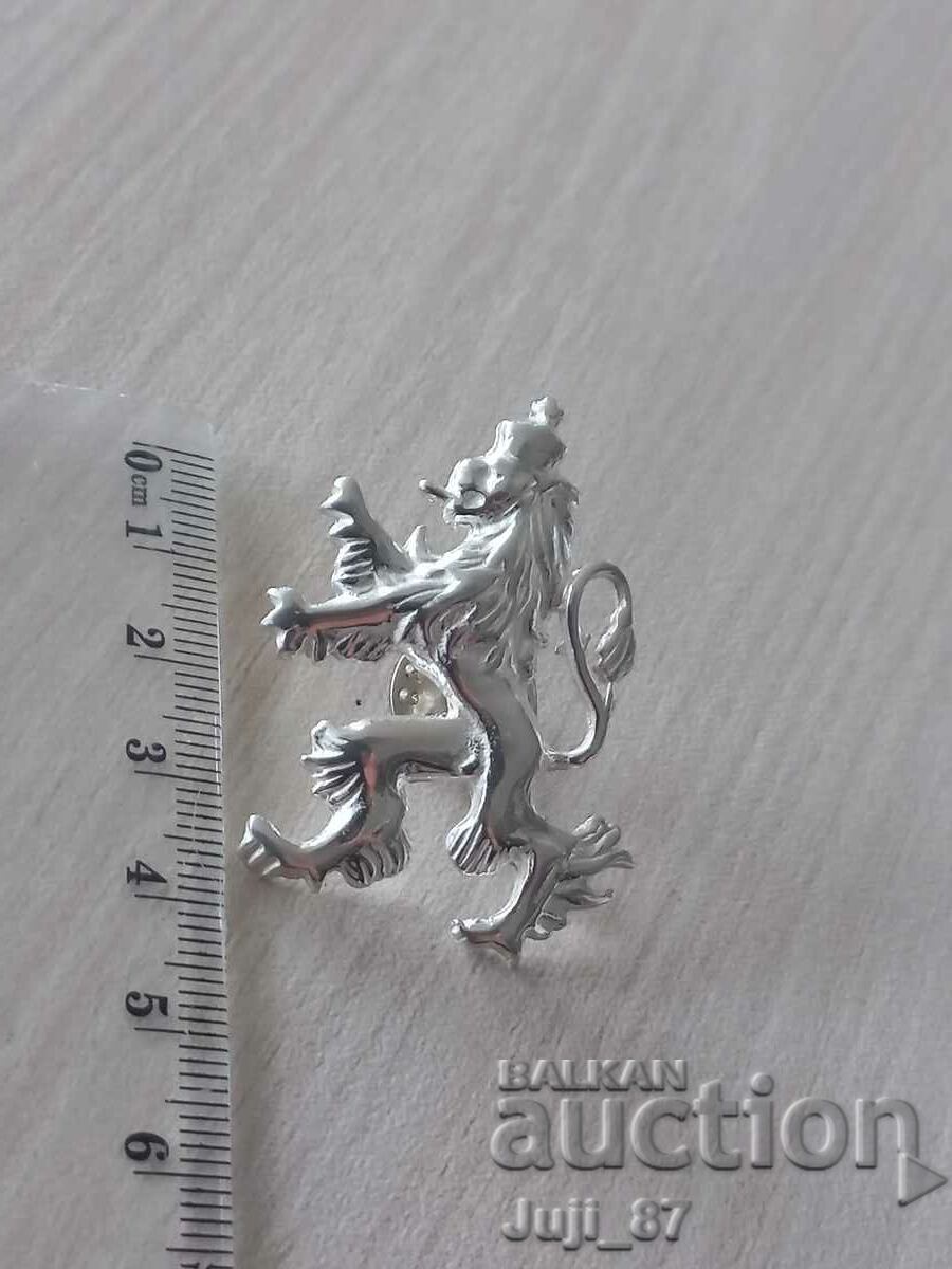 New Silver Lion Badge