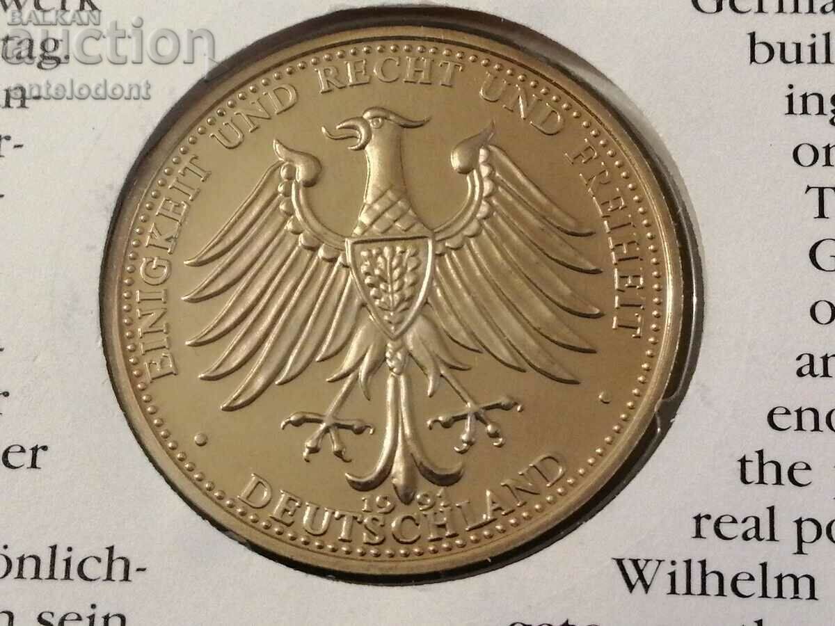 Auction German plaque + postal envelope + postage stamp Auction German plaque + postal envelope + postage stamp