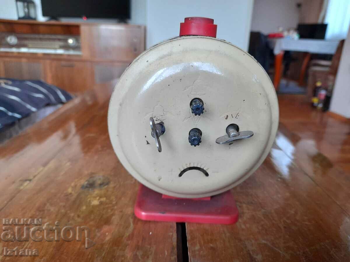 Auction Old table clock alarm clock Jantar, Jantar Auction Old table clock alarm clock Jantar, Jantar